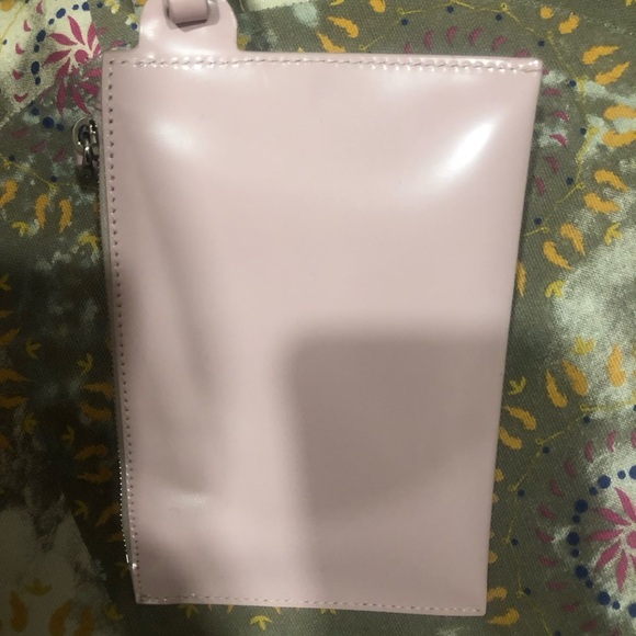 Prada Light Pink Small Sequin Mesh Tote with Matching Wristlet ๐ - Picture 8 of 16